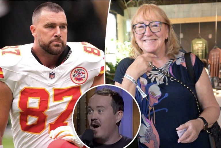 Donna Kelce has surprising reaction to son Travis’ offensive tweets resurfacing after Shane Gillis drama